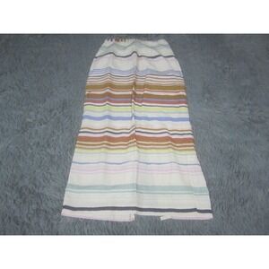 WHIT Skirt Womens 2 Multicolor Stripe Pencil Casual Summer High Waist